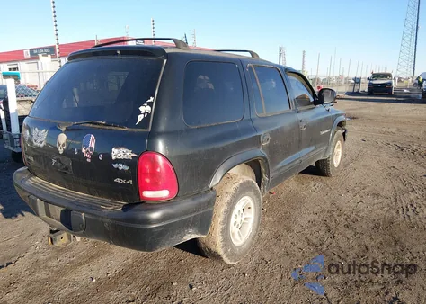 2000 Dodge Durango из США, поврежденный, VIN 1B4HS28N5YF306643